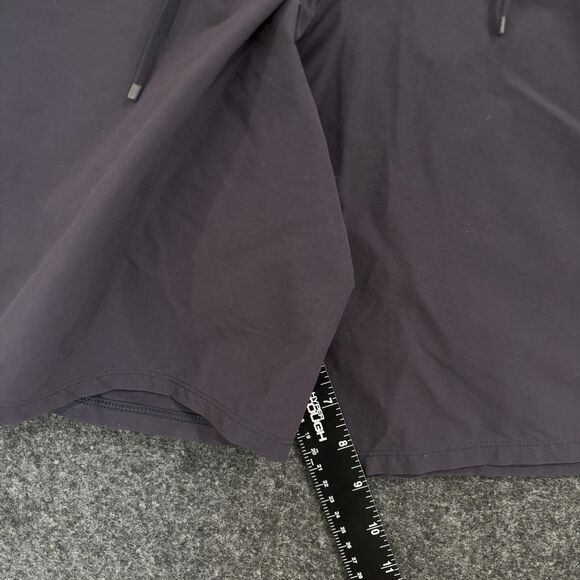 Lululemon Current State Board Shorts Men's 34 Navy Blue Zip Pockets Swim Trunks - Picture 6 of 11